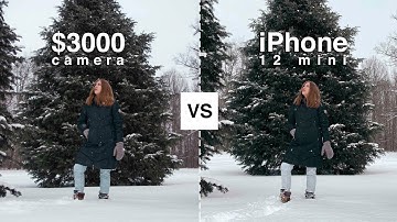 iPhone 12 Mini VS $3000 Pro DSLR Camera