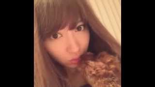 131007 [instagram] 小嶋陽菜 Kojima haruna cute with dog part 1
