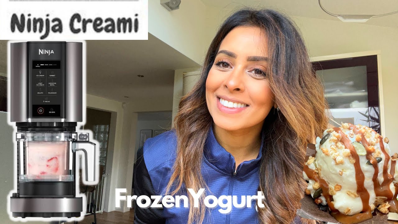 Ninja Creami Chocolate Frozen Yogurt - I Dream of Ice Cream