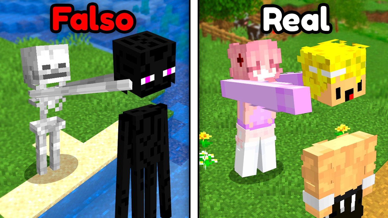 Probé los SHORTS FALSOS de Minecraft que Sí Funcionan!