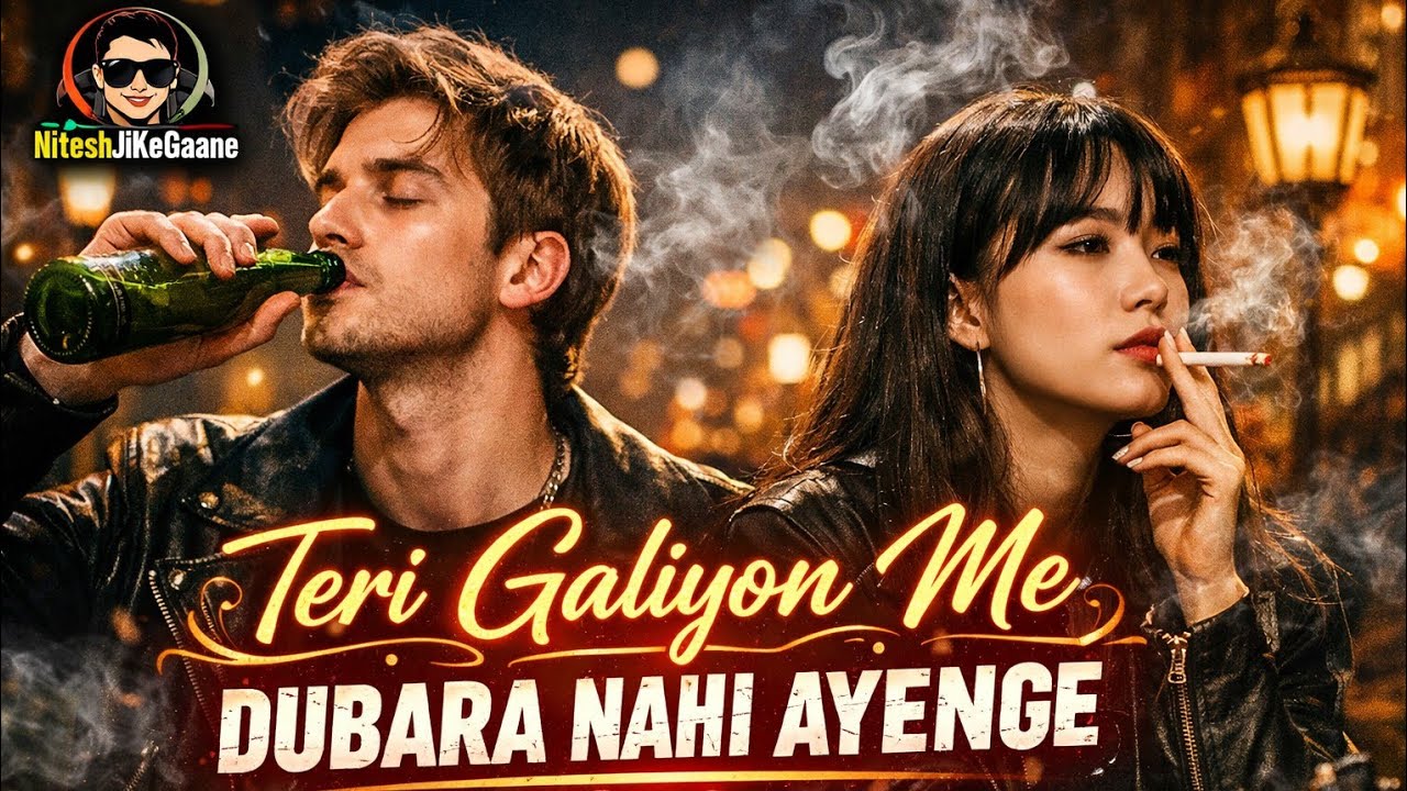 Teri Galiyon Me Dubara Nahi Ayenge 🥺💔 | Breakup Song 2026 | Heart touching song| NiteshJiKeGaane