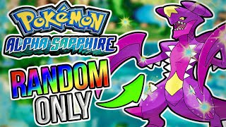 Pokémon Alpha Sapphire RANDOMIZER Nuzlocke! BUT I can only use Shiny Pokemon!