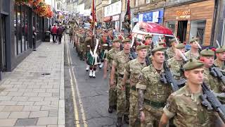 3 SCOTS "The Black Watch" - Dunfermline Homecoming Parade 2018