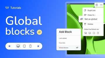 How To Change Every Page At Once With Global Blocks!