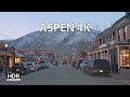Aspen 4k  sunset drive  usa