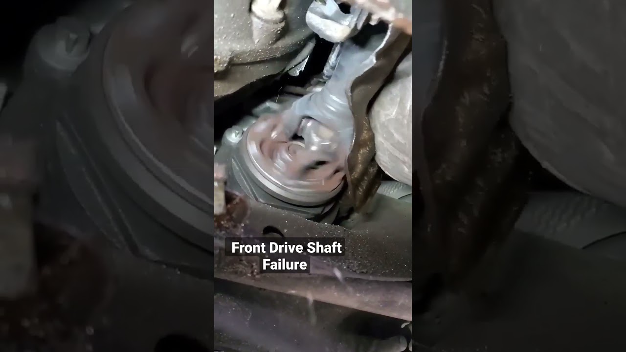 Mercedes C280 front drive shaft failure 