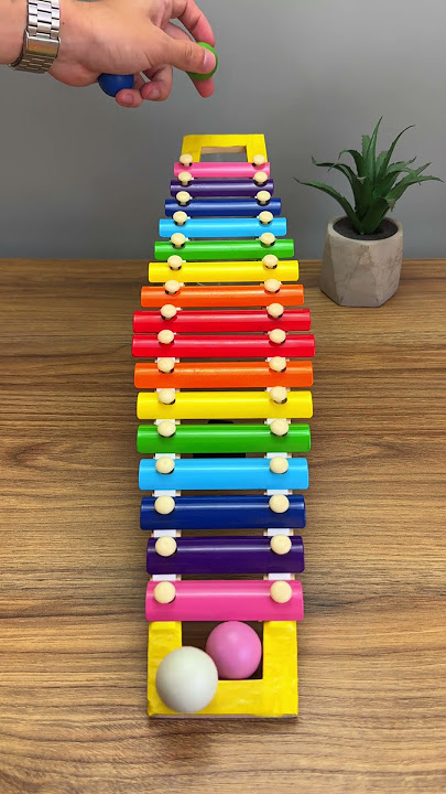 🌈🥎 Perfect bounce into perfect pitch #XyloSatisfy