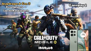 Call of Duty Mobile | Motorola G75 5G (Snapdrago 6 Gen 3)Gameplay 2 (Resurgimiento - Rebirth Island)