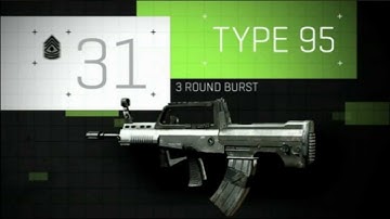 MW3 Type 95 Weapon Guide CoD Elite.