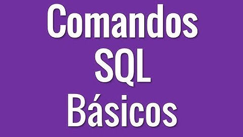 Comandos SQL Básicos en Base de Datos - En 1 minuto