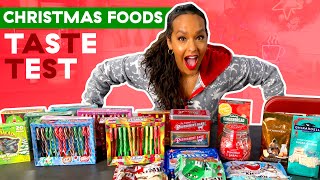 I Tried The Weirdest Candy Canes + New Holiday Treats For Christmas