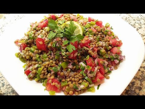 Vidéo: Comment Faire Une Salade De Lentilles