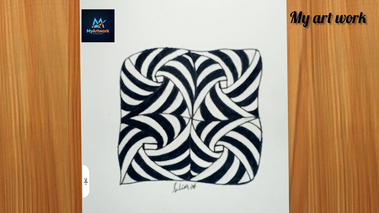 How to draw 3d illusion drawing || step by step 