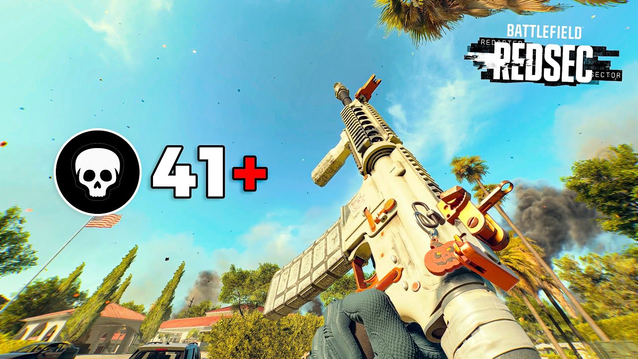 41 убийство в режиме Battle Royale в BF6… Это оружие сломано (REDSEC)