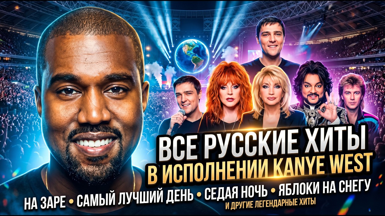 НОВЫЙ КОНЦЕРТ KANYE WEST НА РУССКОМ | ВСЕ ЛЕГЕНДАРНЫЕ ХИТЫ | COVER СБОРНИК