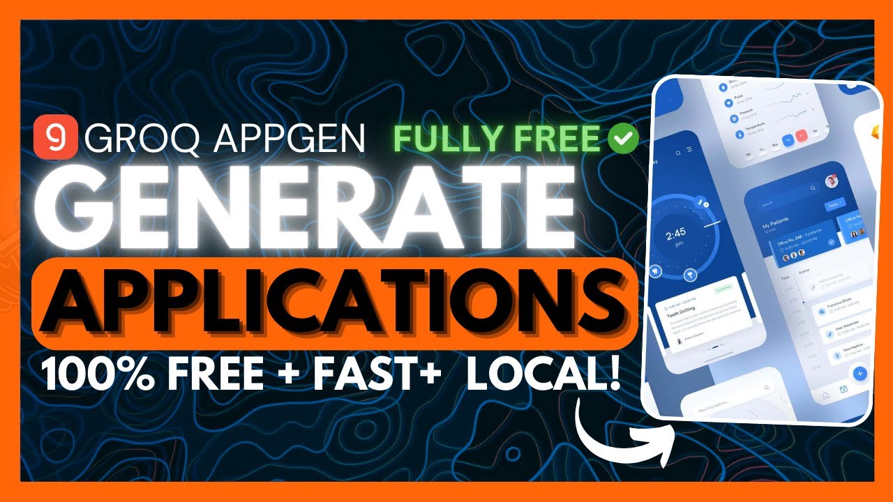Groq AppGen UPDATE: FASTEST and FREE Way To Create Full-Stack Applications! (Opensource)