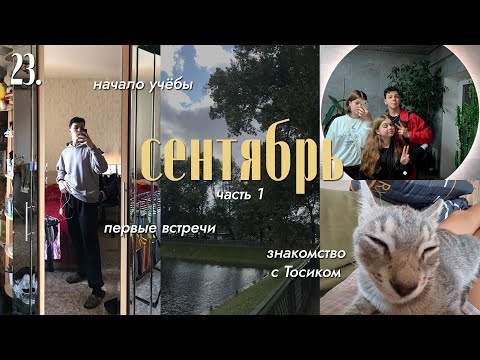 влог о том, как осень третьекурсника началась | 23.