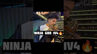 NINJA JOD 1V4🔥 #pubg #bgmilive #pubgmobile #bgmi #k9 #s8ul #rntx