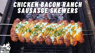 Chicken Bacon Ranch Sausage Skewer (Full Version)