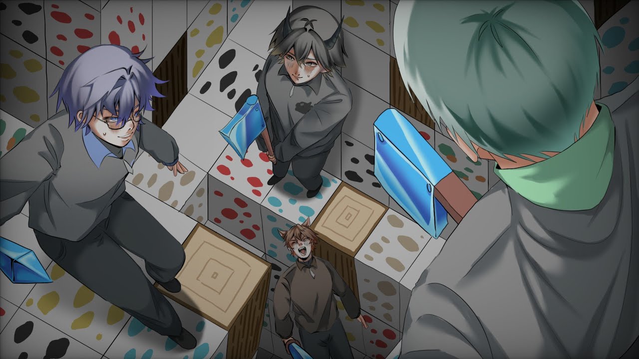 모든 블럭이 랜덤블럭안에서 PVP, 과연 승자는?