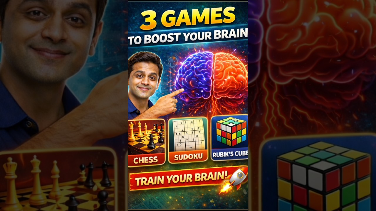 3 Games to Boost Your Brain Power 🧠 | Train Your Mind Daily 