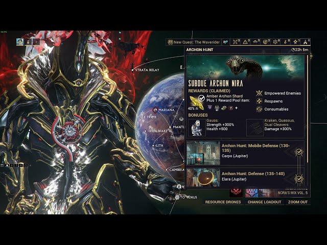 Warframe - Solo Archon Nira Assassination (Revenant Prime)