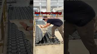 ASA Resin Sheets fresh off the line! #roof #roofsheet #atap #resintile #resin