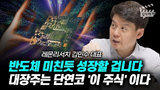 반도체 미친듯 성장할 겁니다, 대장주는 단연코 '이 주식' 이다 (김민수 대표)
