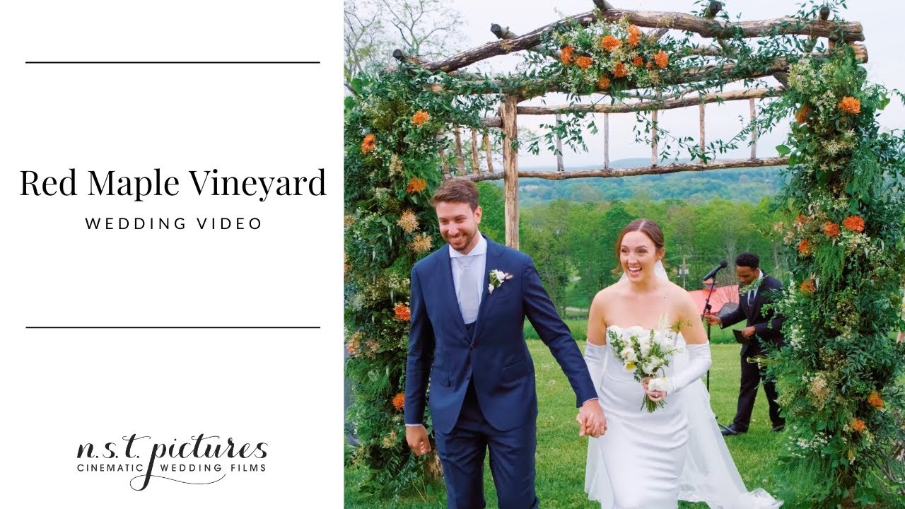 Red Maple Vineyard Wedding :: West Park NY Videographer :: NST Pictures
