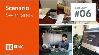 UX Clinic Episode 06 — Scenario Swimlanes