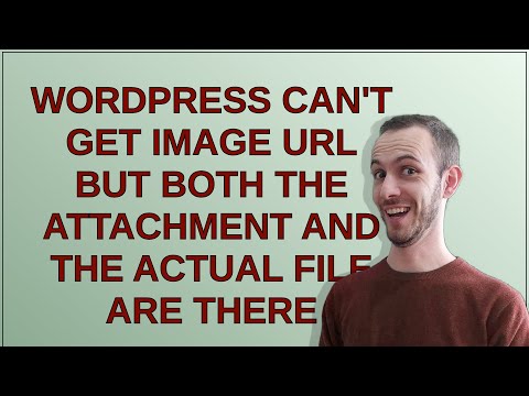 Wordpress can't get image url but both the attachment and the actual file are there
