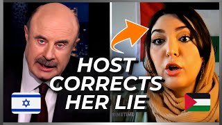 Watch Hamas Activist Get Angry As Dr. Phil Calmly Corrects Her Lie About “Palestinian History”