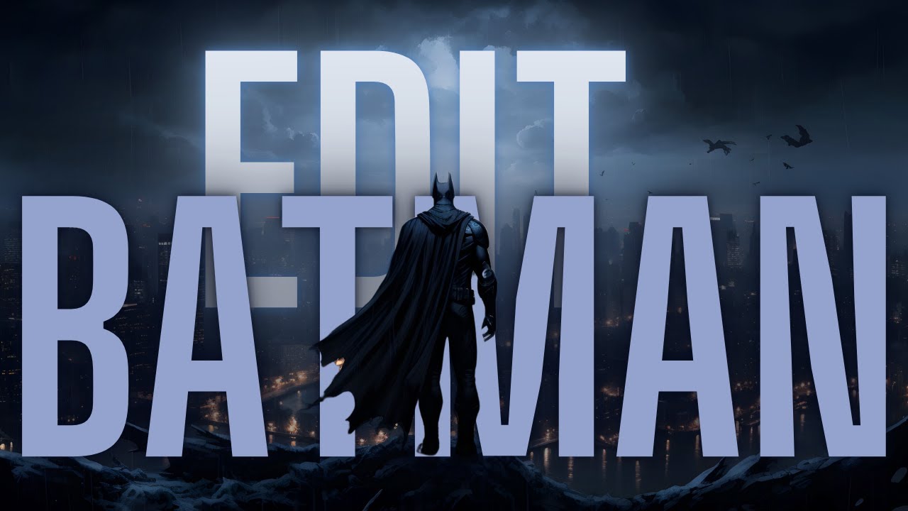 「4K] Batman| Batman Edit | Memory Reboot - YouTube