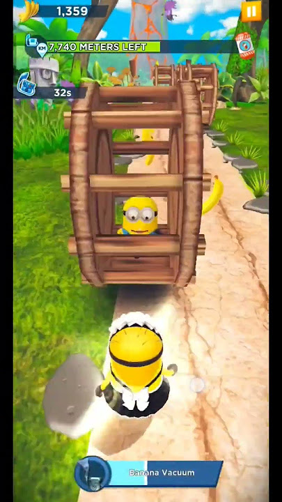 Maid Minion Funny Fail at The Volcano #minionrush #shorts