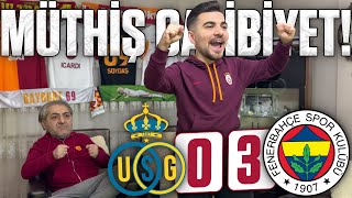GALATASARAYLILAR FENERBAHÇENİN AVRUPA MAÇINI İZLİYOR | Union Saint-Gilloise 0-3 Fenerbahçe
