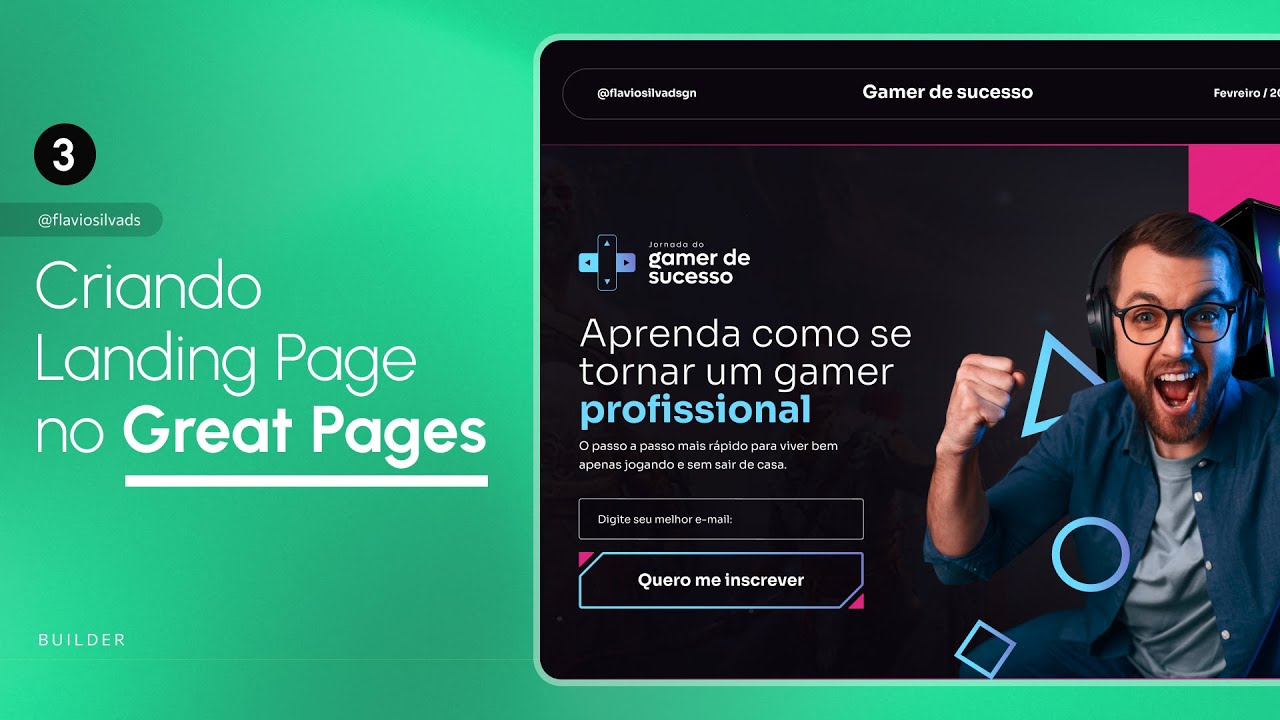 Criando landing page no Great Pages | 3 