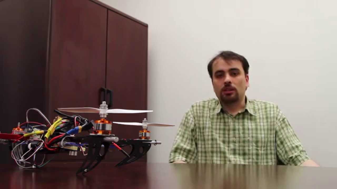 NYIT 2015 team Icarus indoor quadcopter with Lidar naviguation and
