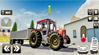 【GAME】| 🎮ขับรถไถ ลากของส่งโรงงาน#2 | Heavy Tractor Trolley Cargo Farming Simulator screenshot 5