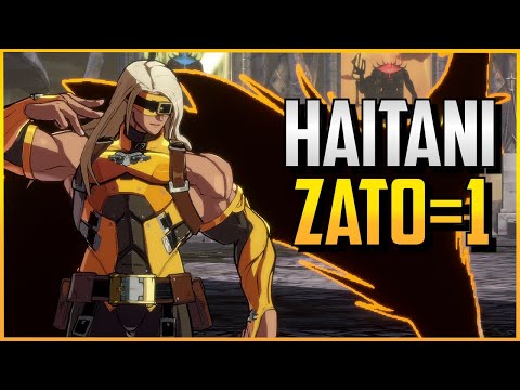 GGST ▰ First Look At Haitani Trying Zato【Guilty Gear Strive】