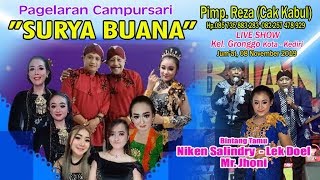 Campursari SURYA BUANA - BT Niken Salindry - Lek Doel CS - 08 November 2019
