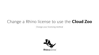 Change a Rhino license to use the Cloud Zoo screenshot 5