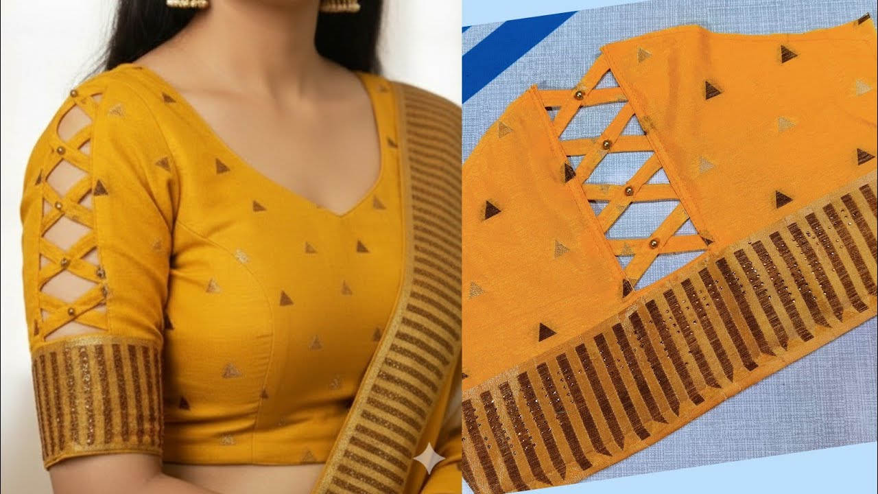 Beautiful Criss Cross Sleeves Designs | New Sleeve Design 2026 | बर्फी वाला बाजू डिजाइन | Aastin Cut