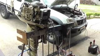 Evinrude 135hp start and run