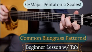 C Major Pentatonic Scales for Bluegrass Made Easy Beginner Guitar Lesson