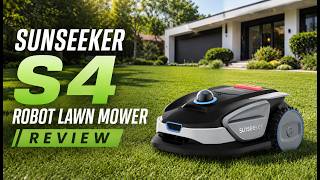 Sunseeker S4 Robot Lawn Mower Review | Best Robot Lawn Mower 2026!