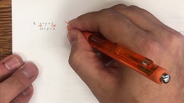5.1 Solving Systems of Equations by Graphing
