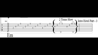 (intro+tab) hotel california (the eagles)