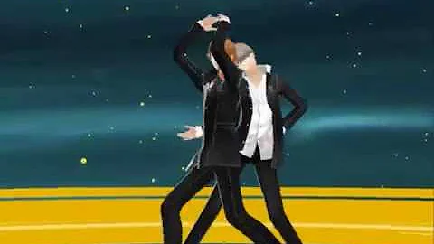 【Persona MMD】 Womanizer【Yosuke, Yu/Souji】