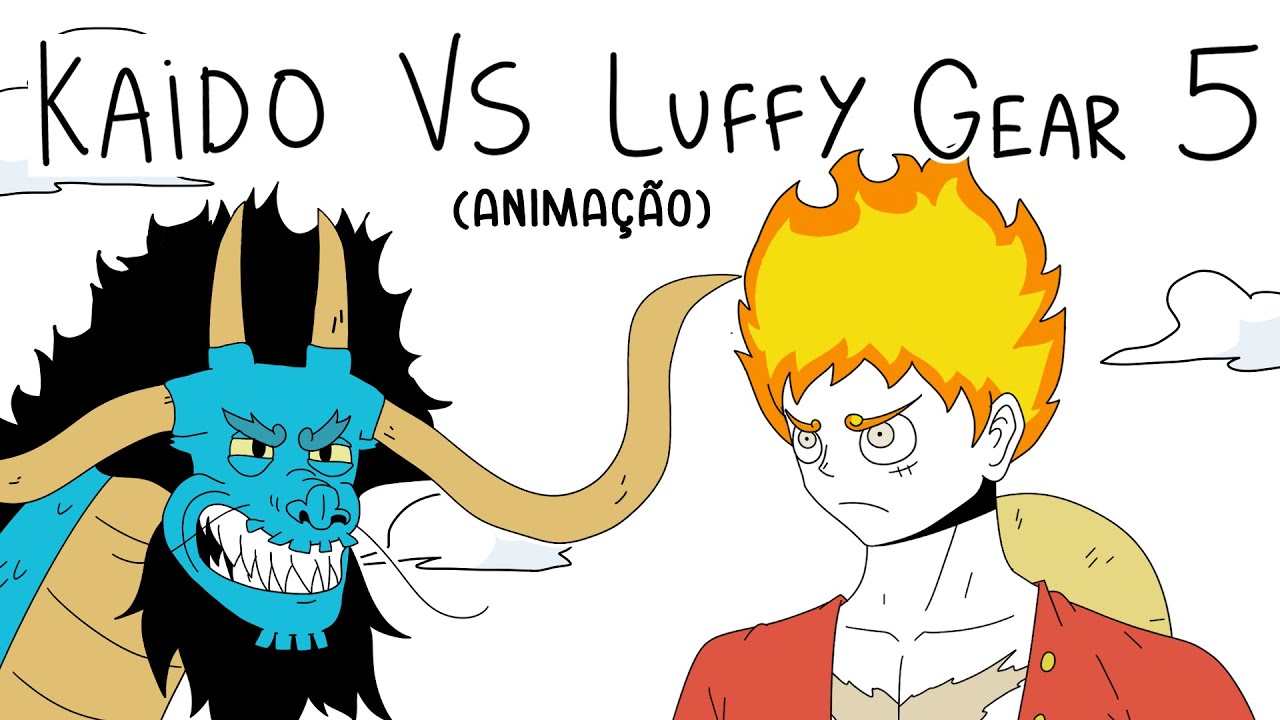 KAIDO VS LUFFY GEAR 5! - One Piece (Animação) 