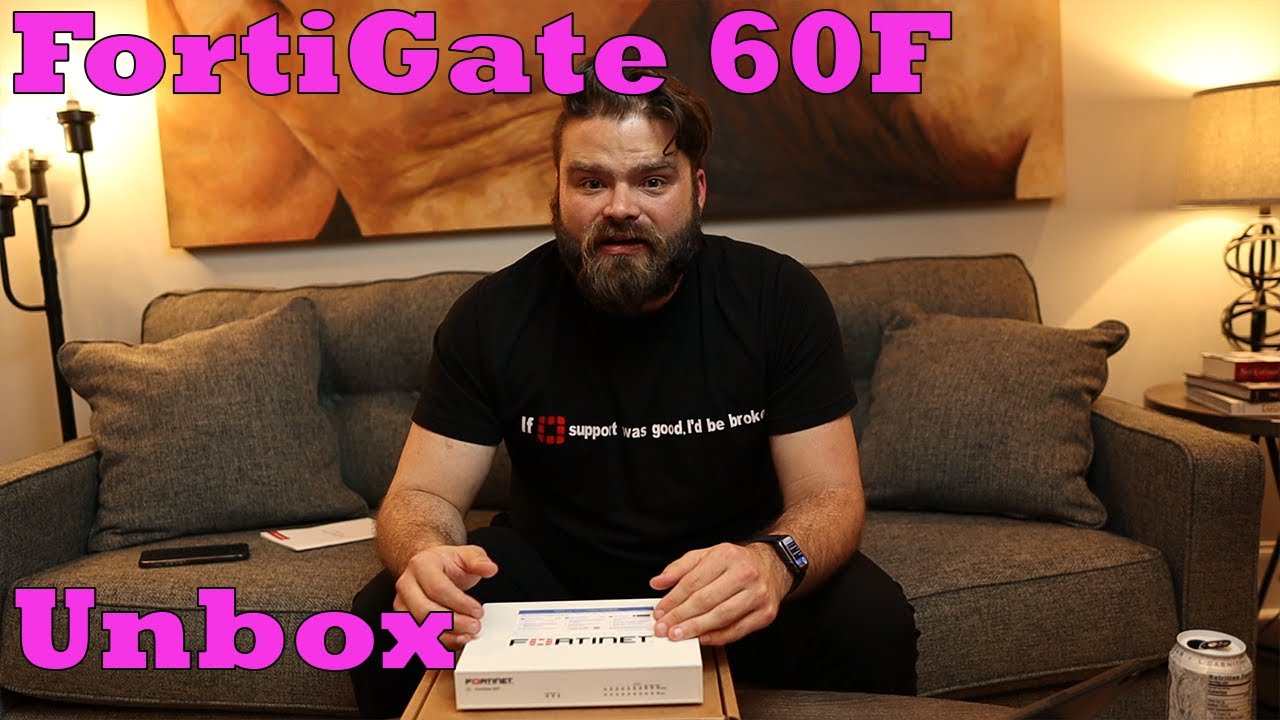FortiGate 60F Unboxing! - YouTube